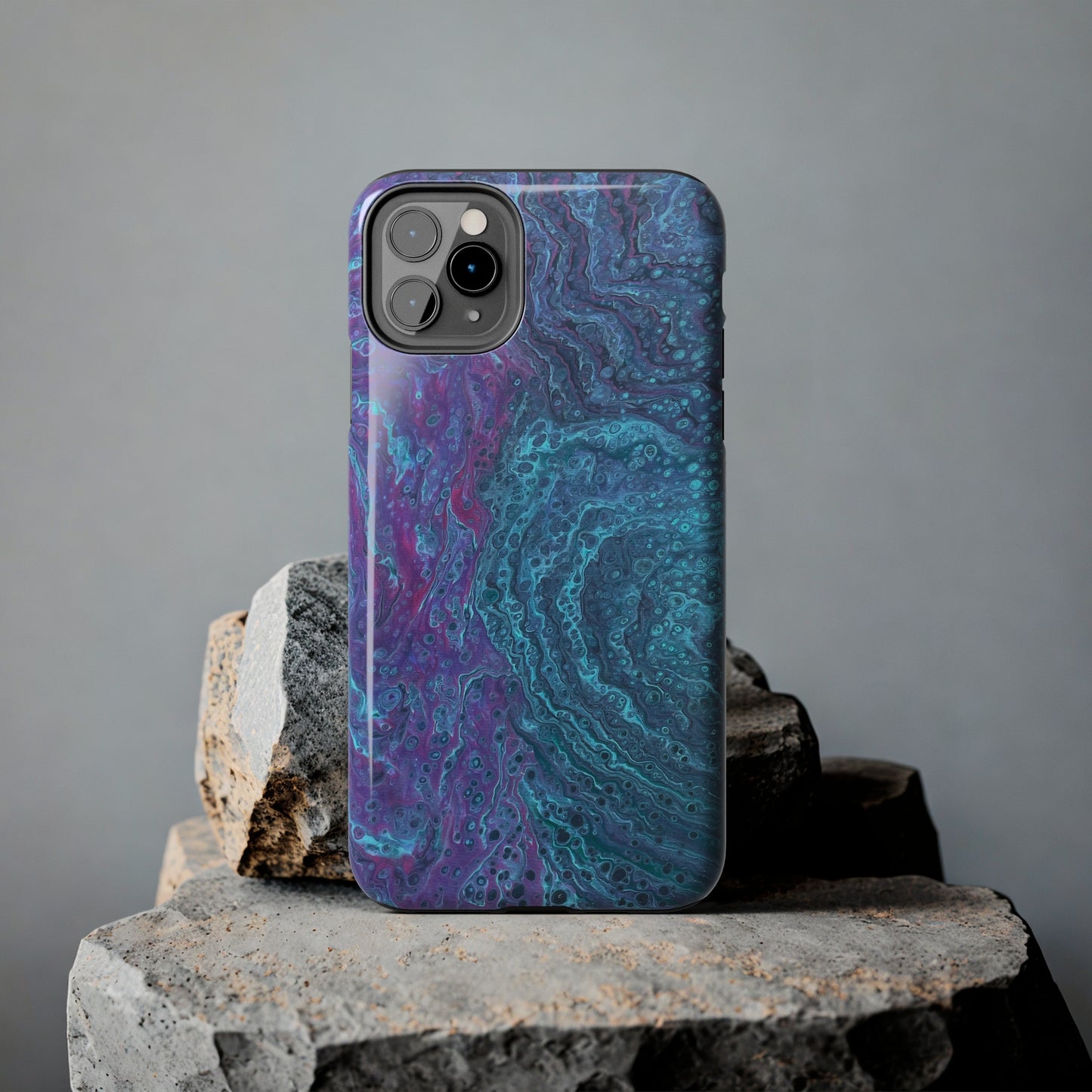 'Cosmic Tides' Tough iPhone Case