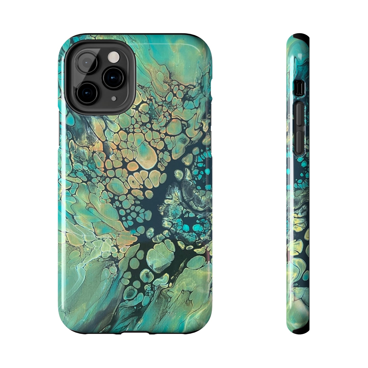 'Gilded Bubbles' Tough iPhone Case