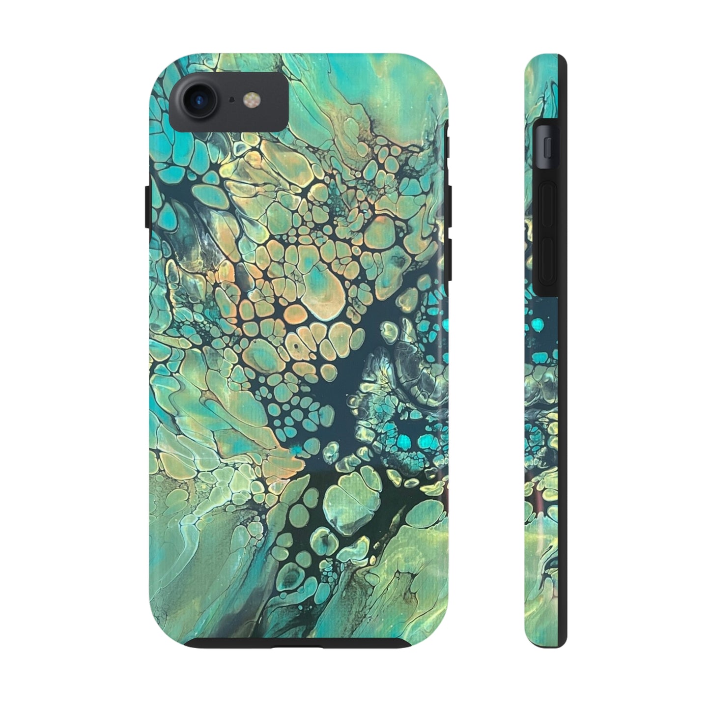 'Gilded Bubbles' Tough iPhone Case