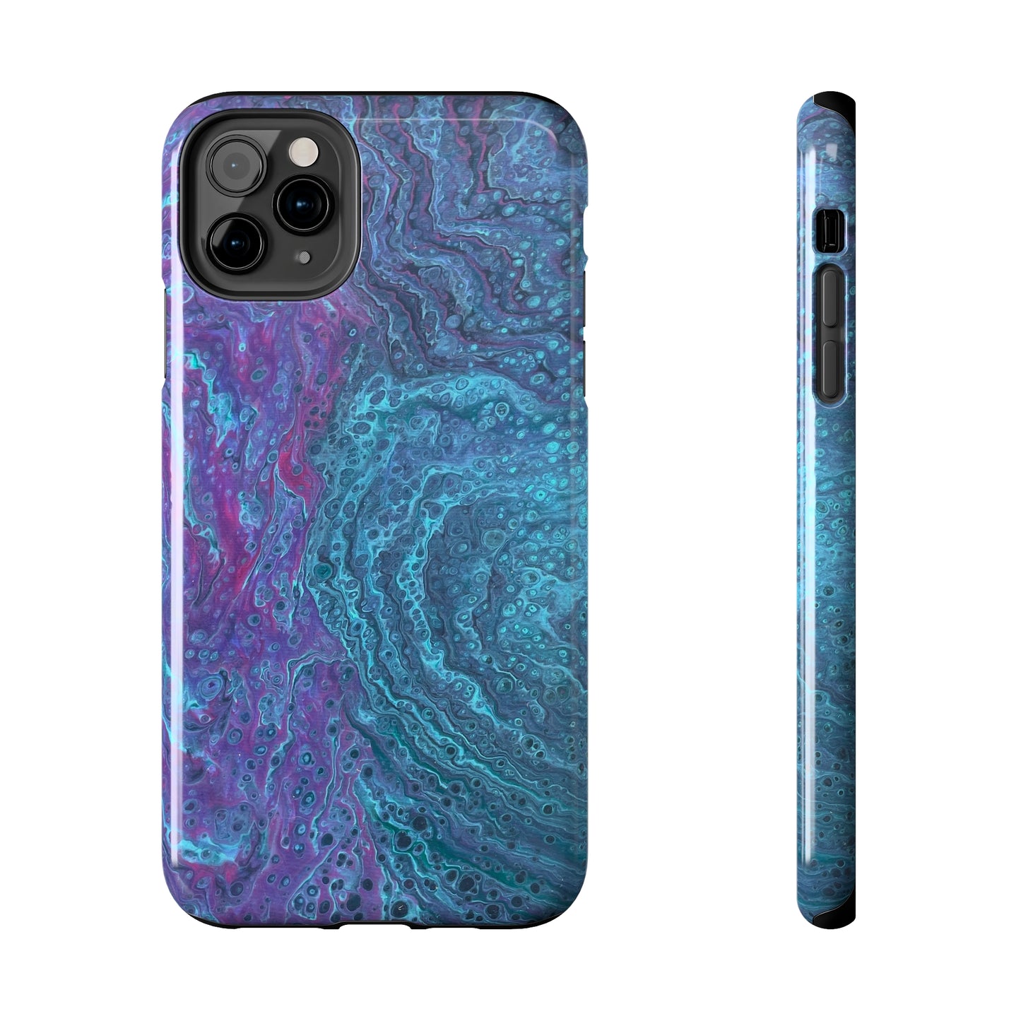 'Cosmic Tides' Tough iPhone Case