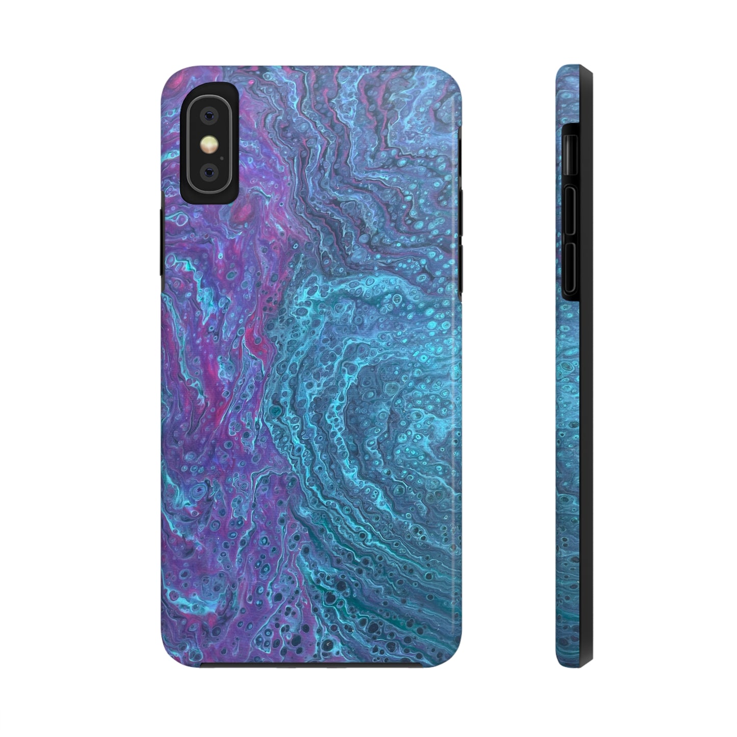 'Cosmic Tides' Tough iPhone Case