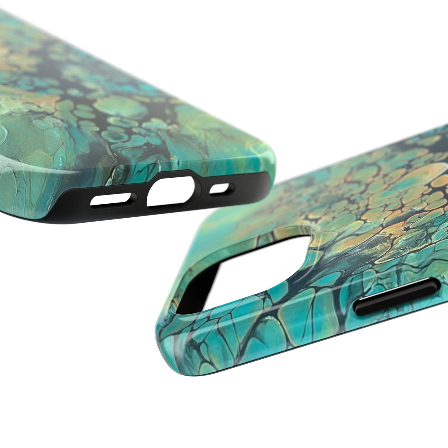 'Gilded Bubbles' Tough iPhone Case