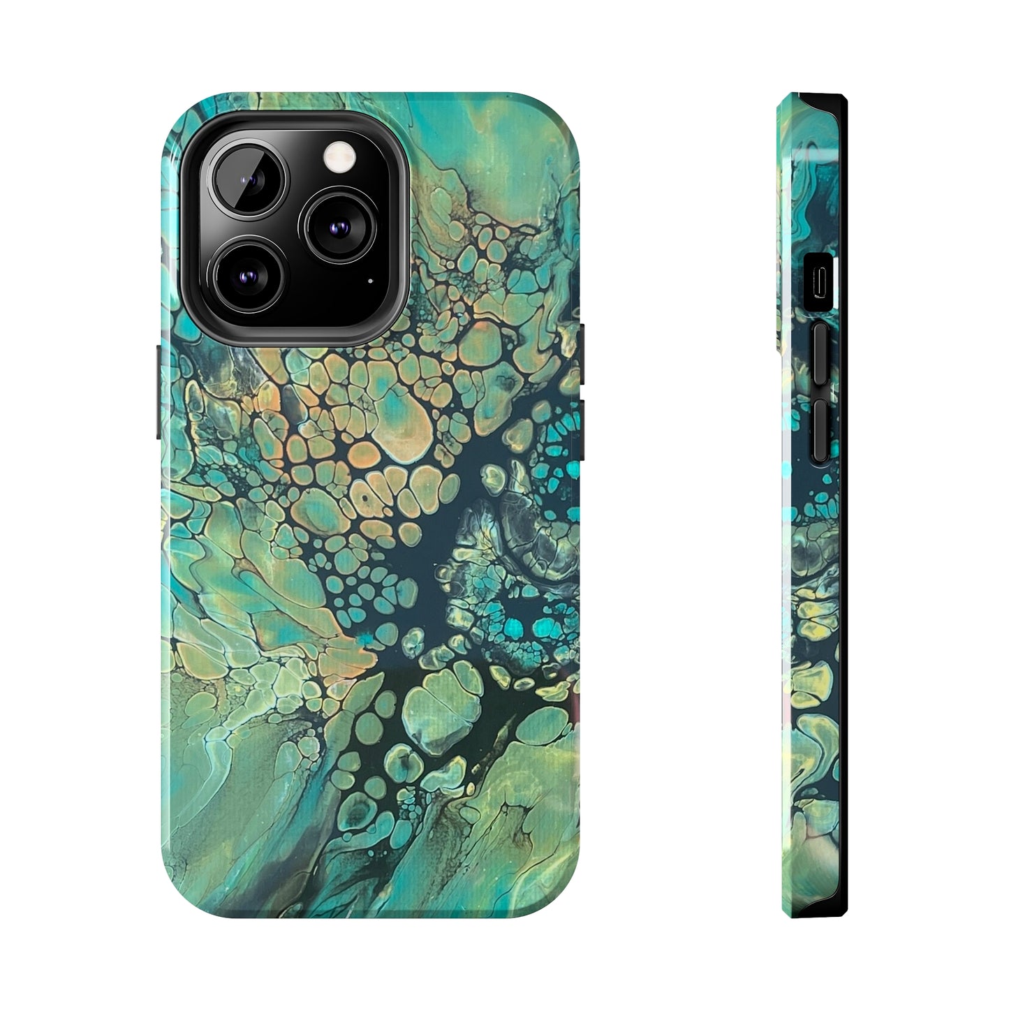 'Gilded Bubbles' Tough iPhone Case