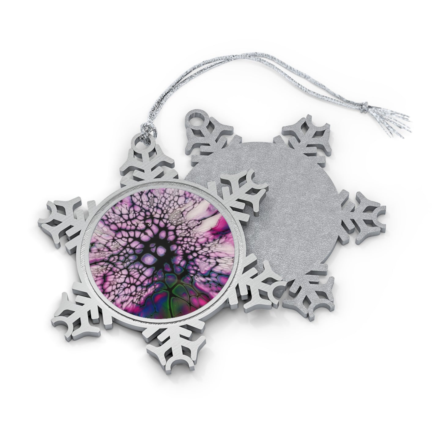 Pewter Snowflake Ornament