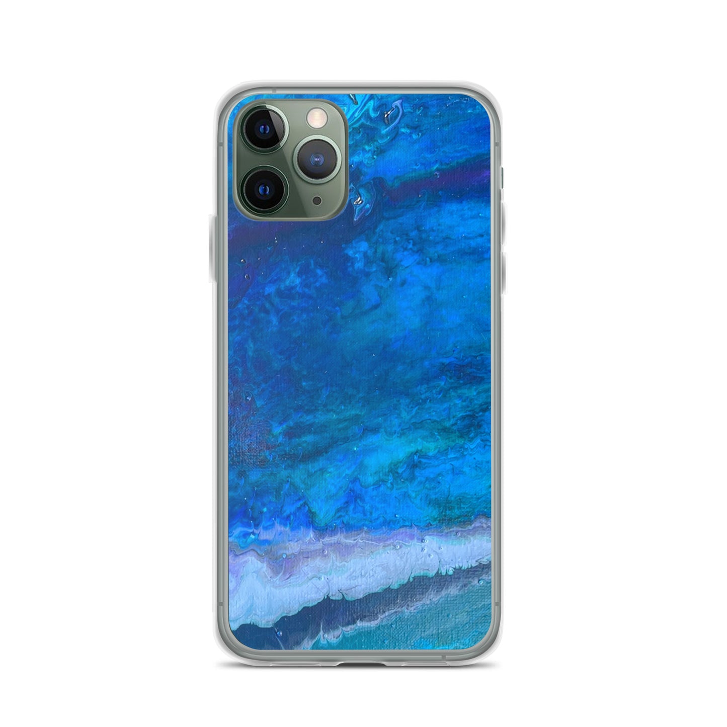 'Hazy Waves' iPhone Case