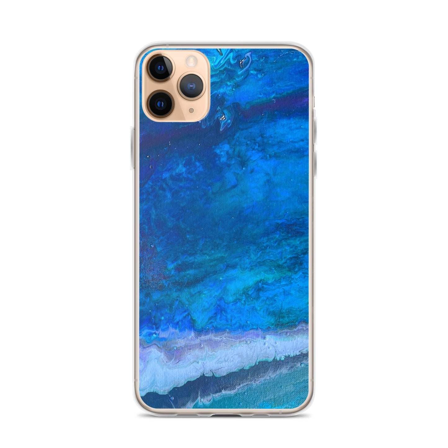 'Hazy Waves' iPhone Case