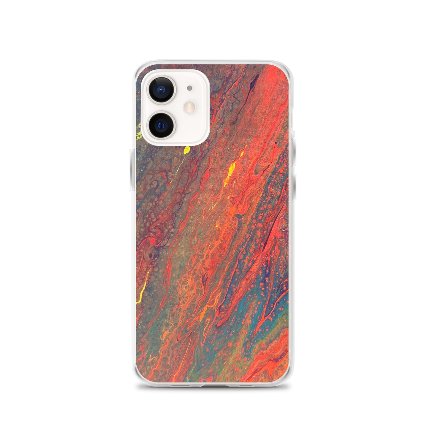 'Crimson Currents' iPhone Case