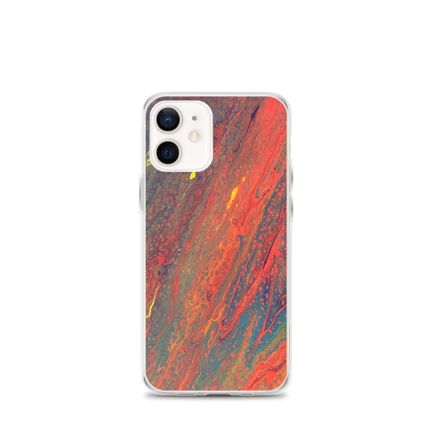 'Crimson Currents' iPhone Case