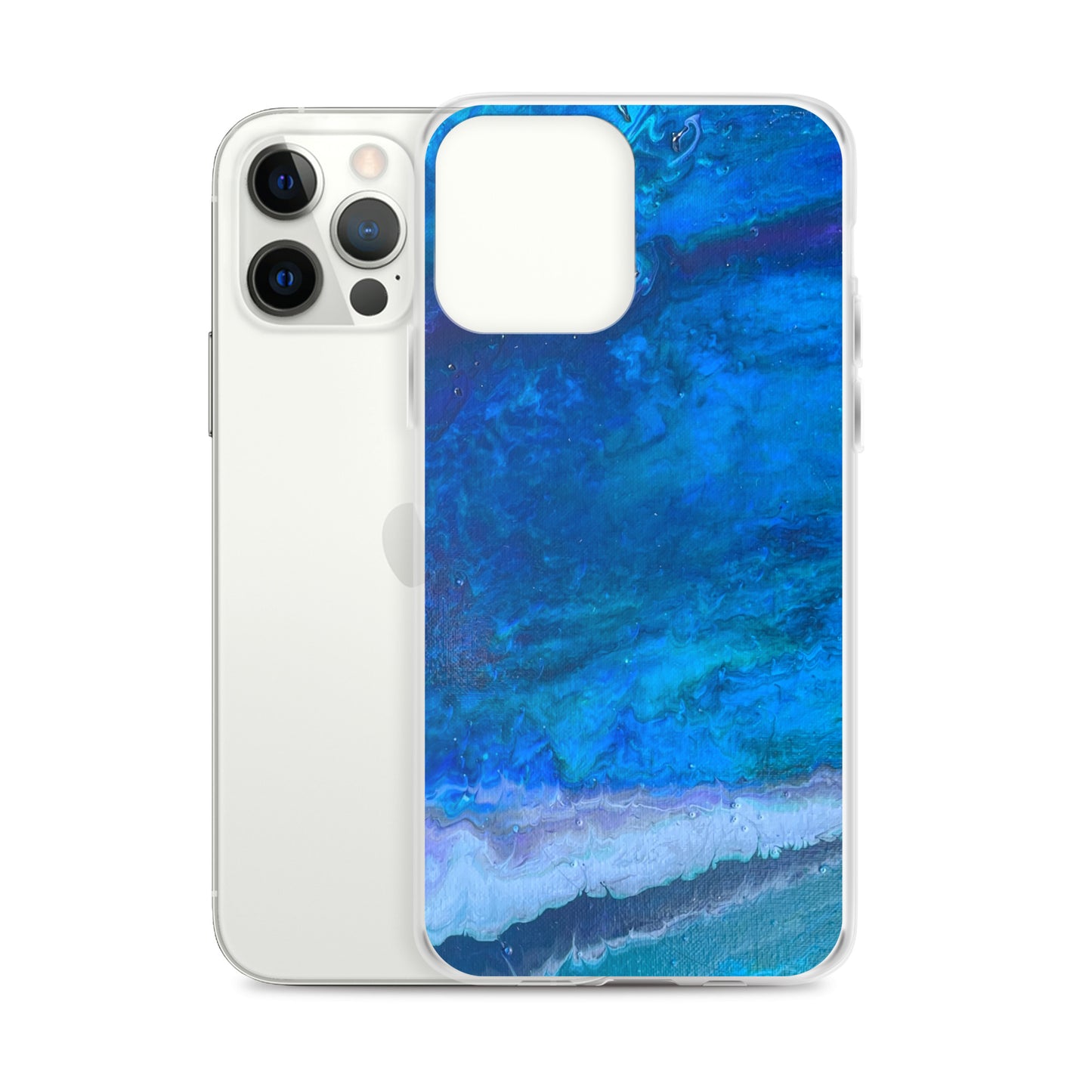 'Hazy Waves' iPhone Case