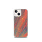 'Crimson Currents' iPhone Case