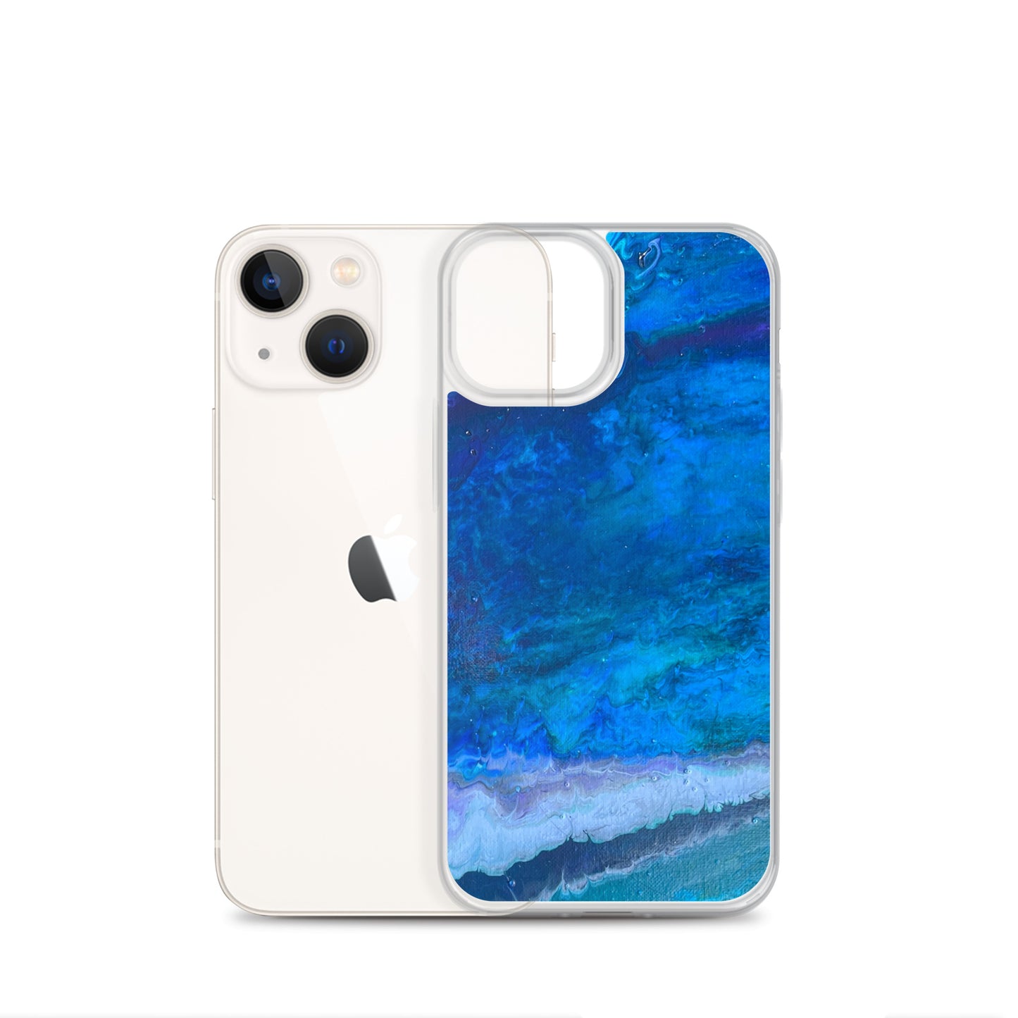 'Hazy Waves' iPhone Case