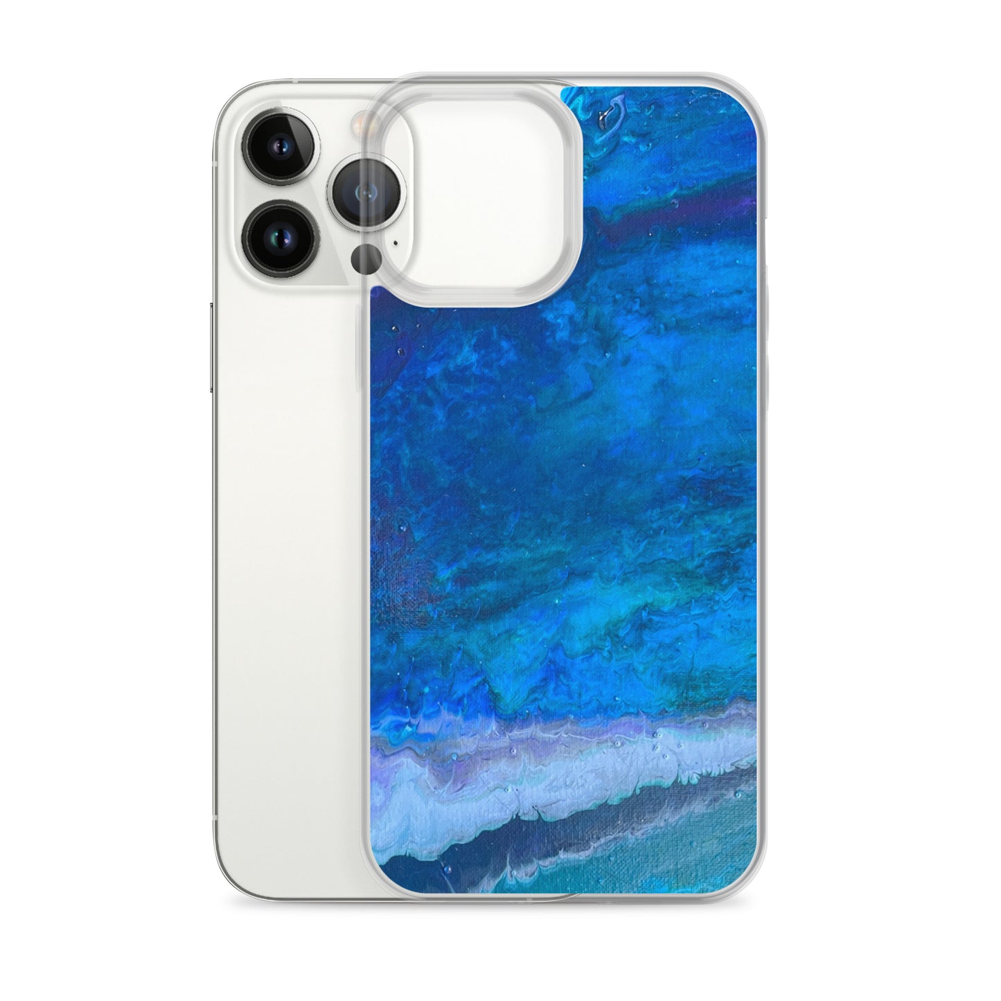 'Hazy Waves' iPhone Case