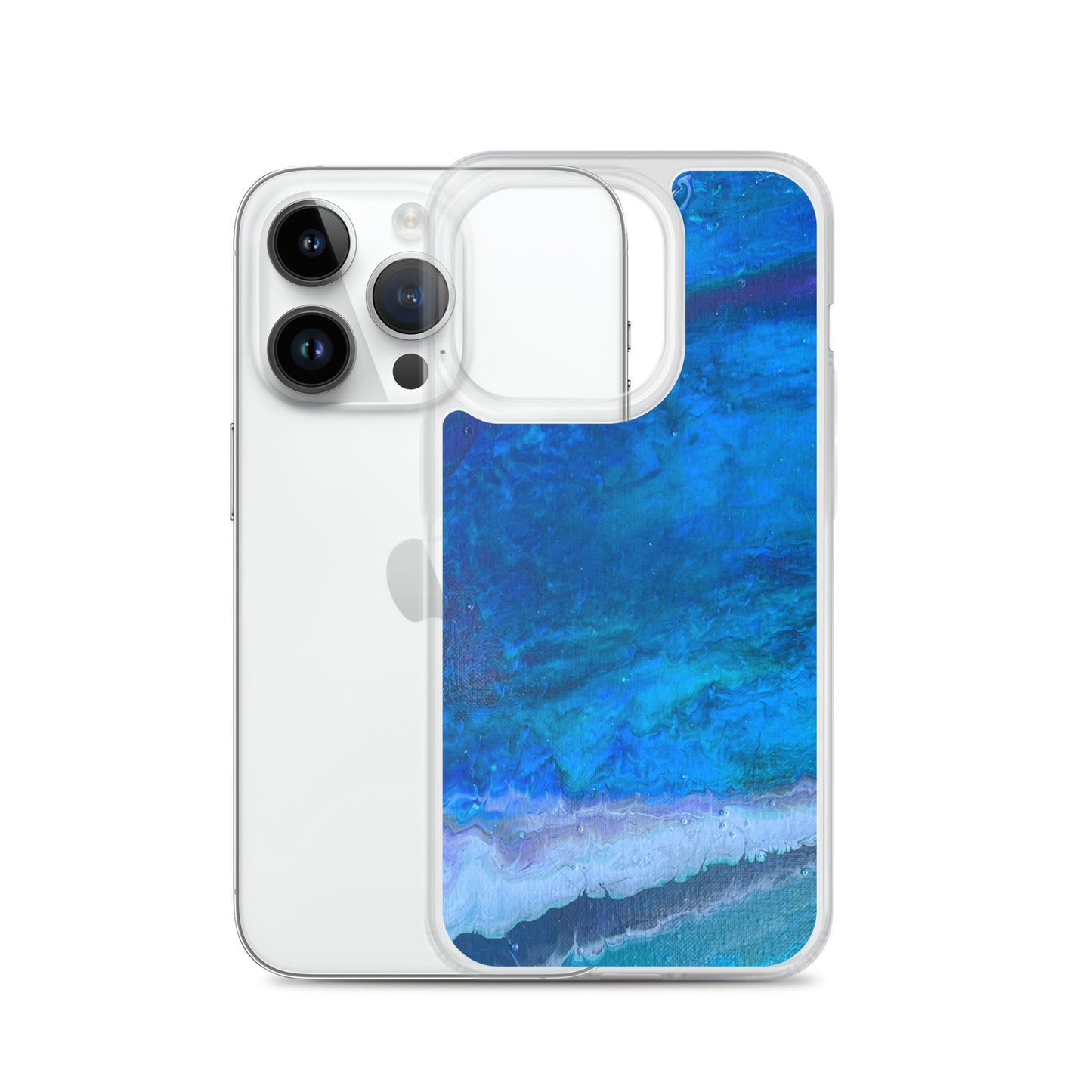 'Hazy Waves' iPhone Case