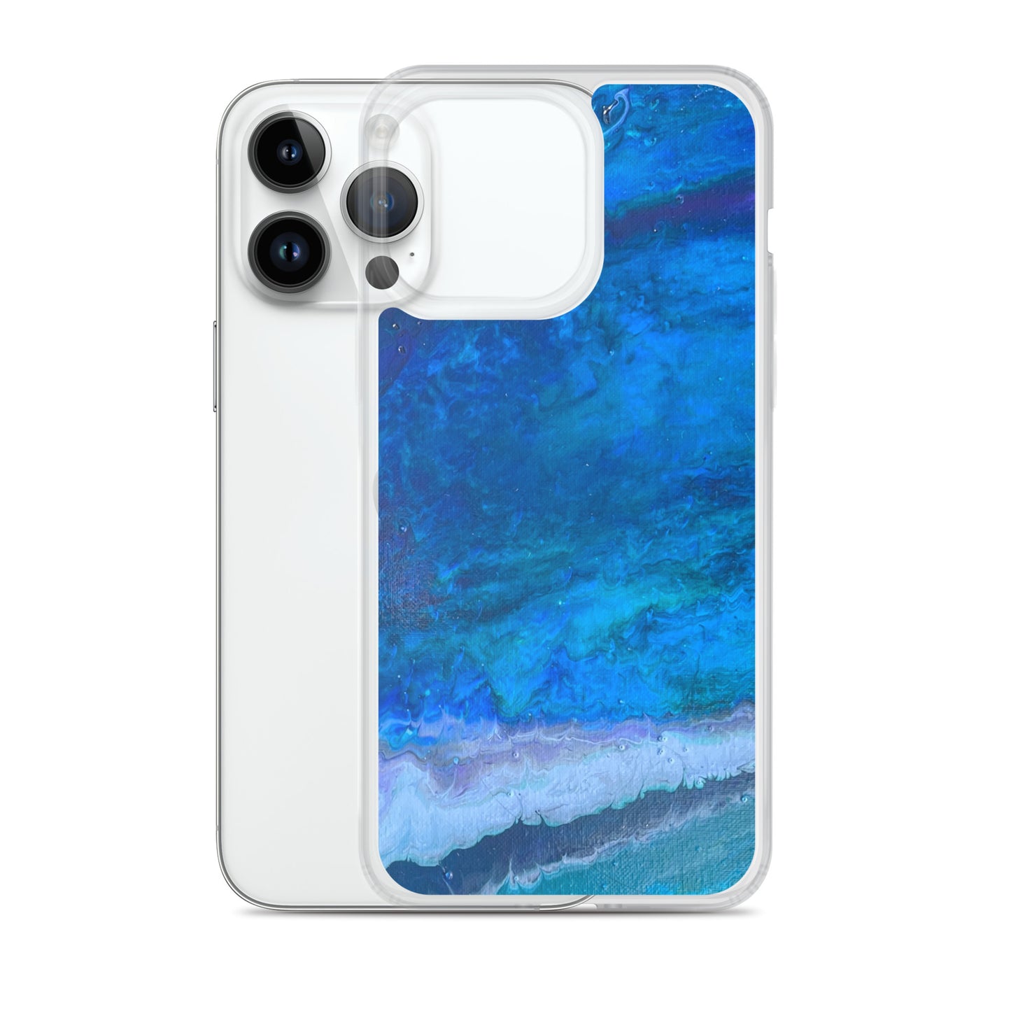 'Hazy Waves' iPhone Case