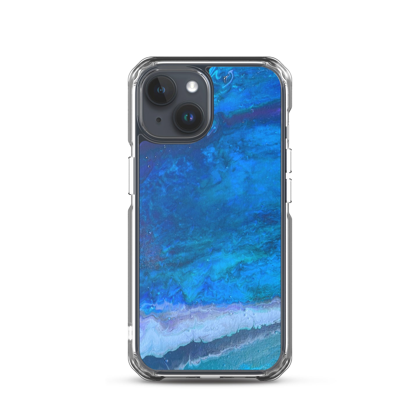 'Hazy Waves' iPhone Case