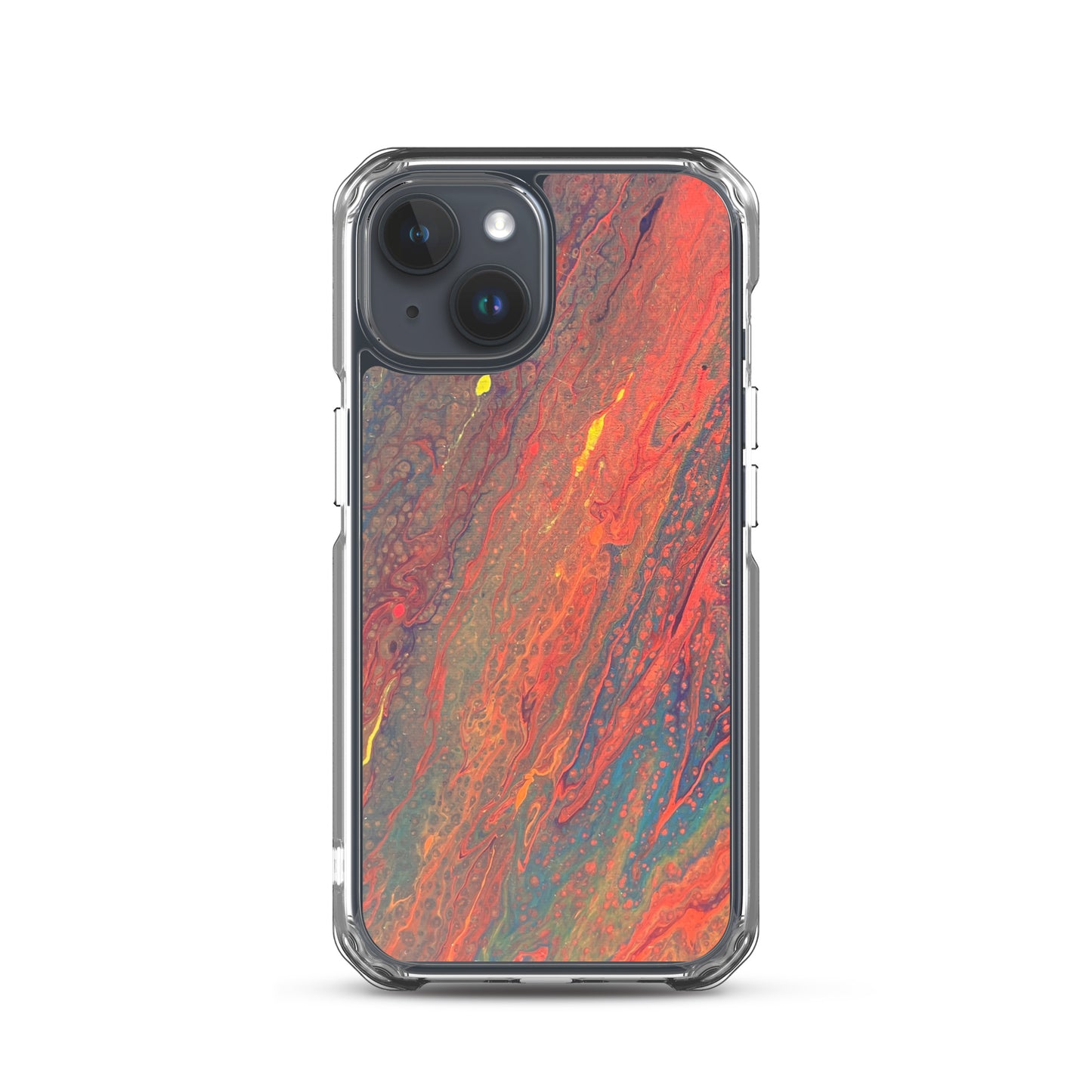 'Crimson Currents' iPhone Case