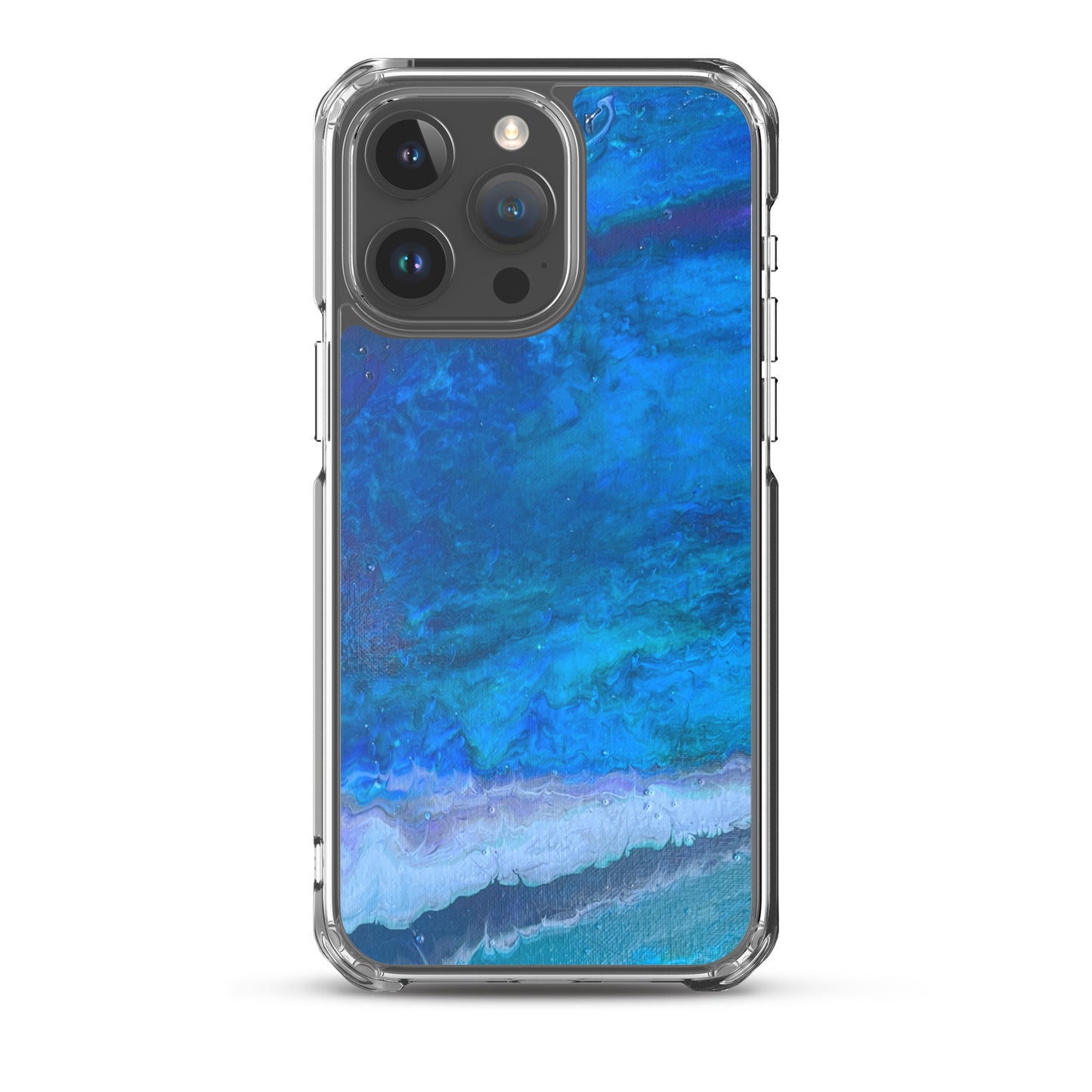 'Hazy Waves' iPhone Case