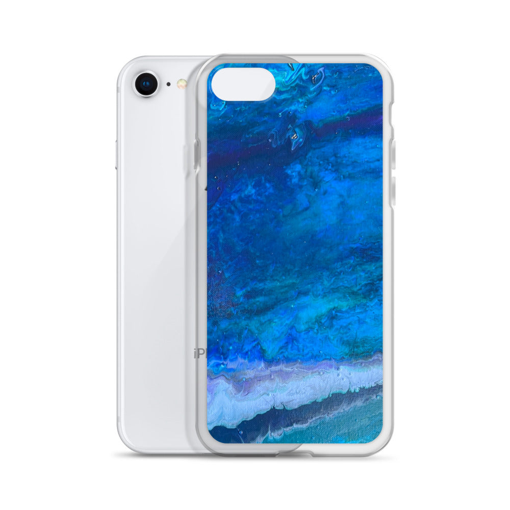 'Hazy Waves' iPhone Case