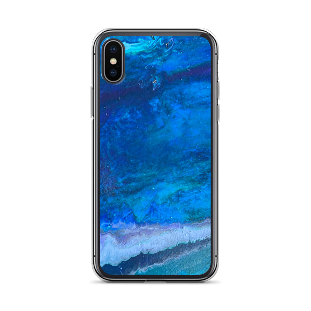 'Hazy Waves' iPhone Case