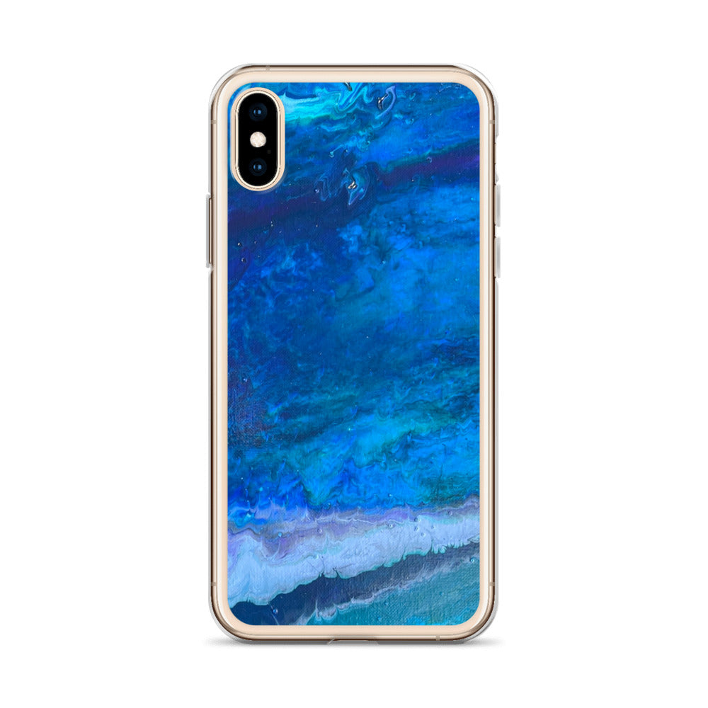 'Hazy Waves' iPhone Case