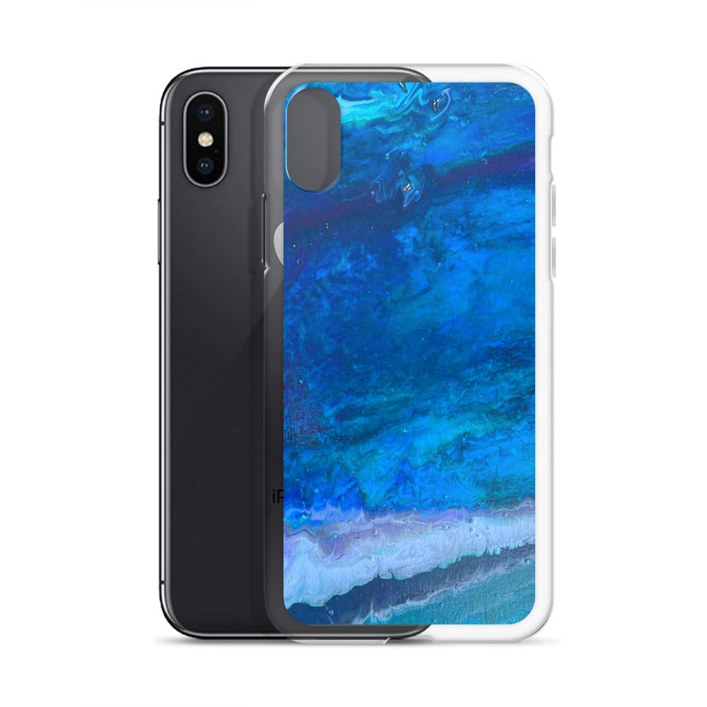 'Hazy Waves' iPhone Case