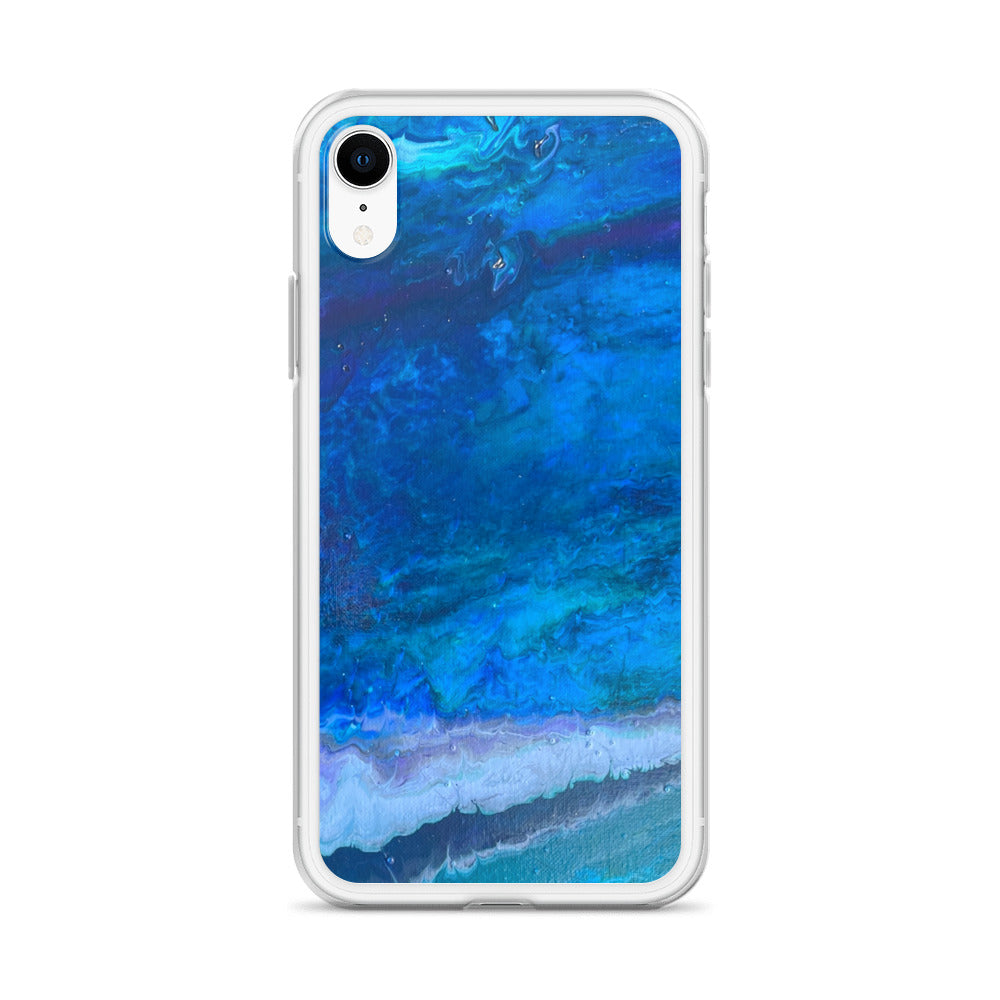 'Hazy Waves' iPhone Case