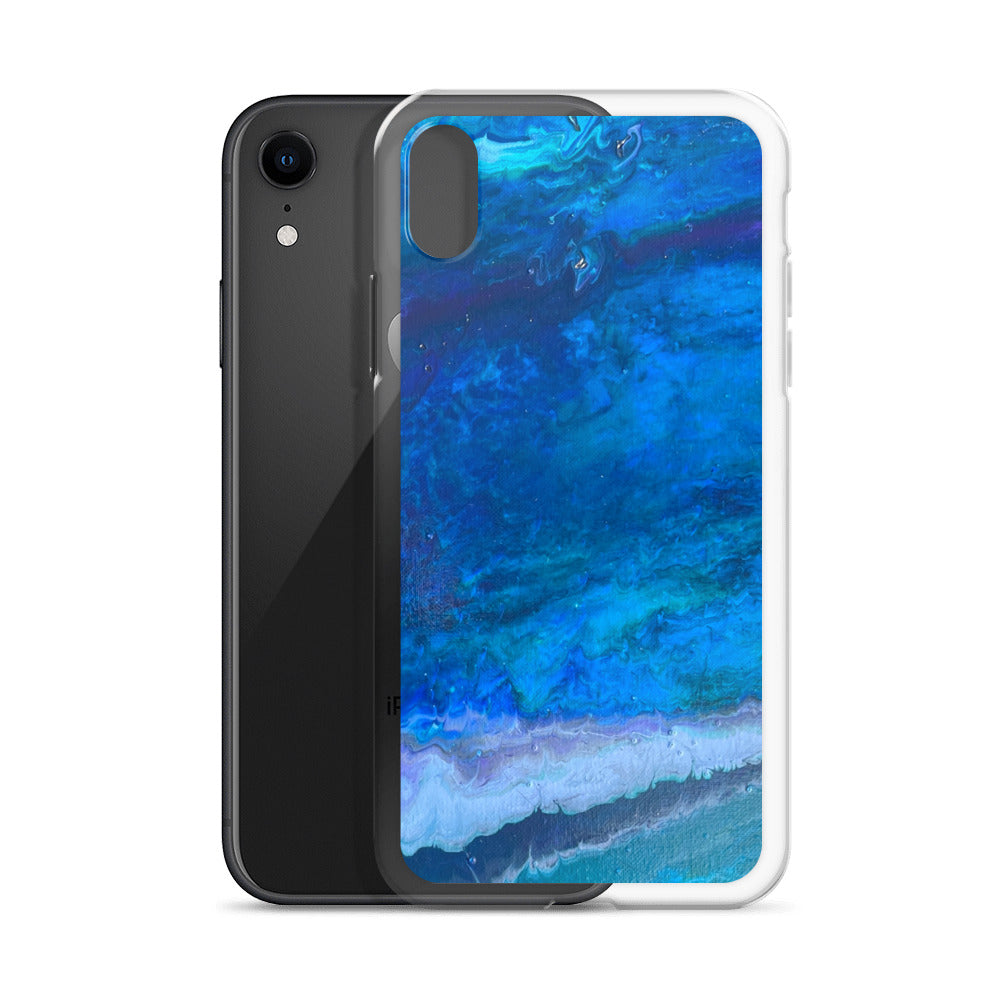 'Hazy Waves' iPhone Case