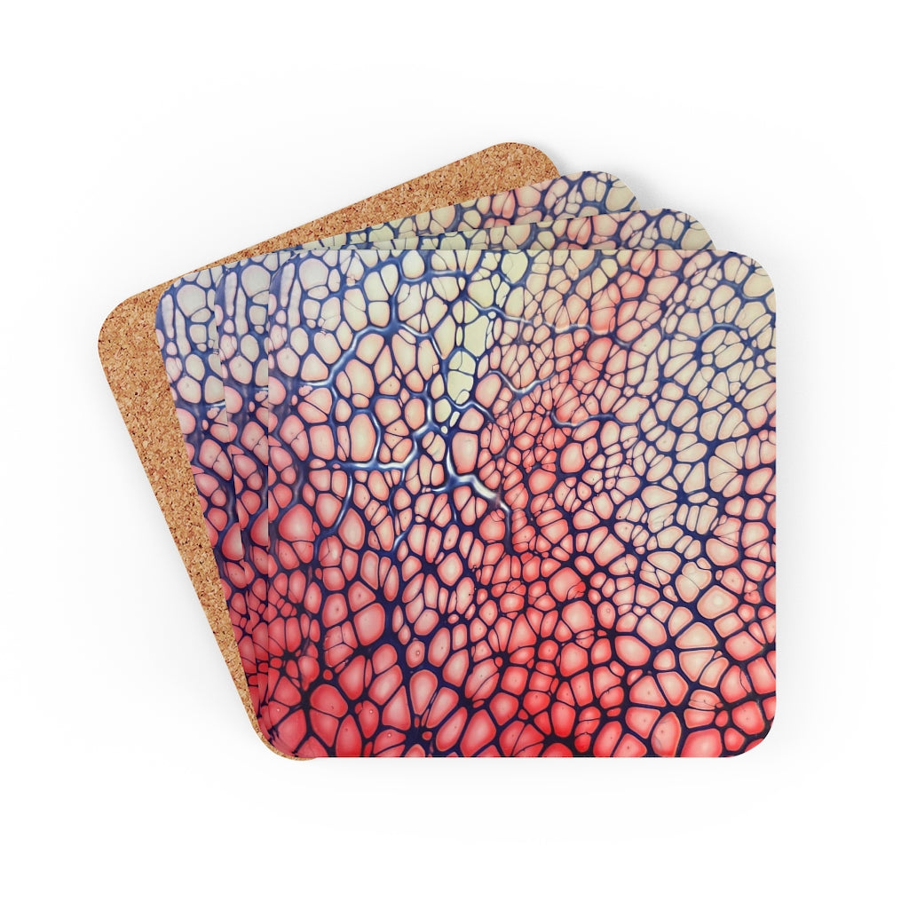 'DNA' Corkwood Coaster Set