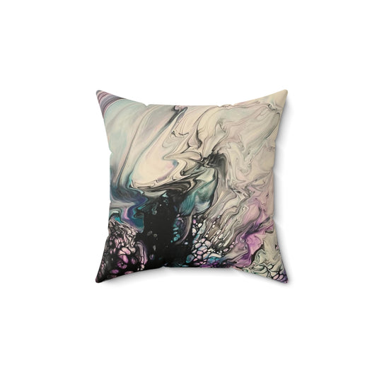 'Twilight Veil' Spun Polyester Pillow