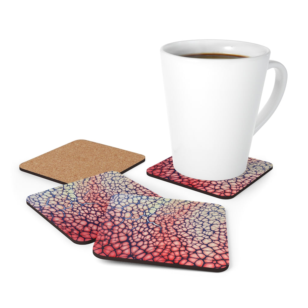 'DNA' Corkwood Coaster Set