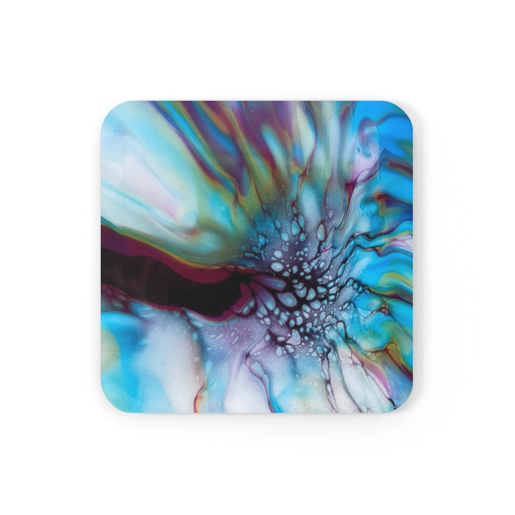 'Calm Explosion' Corkwood Coaster Set