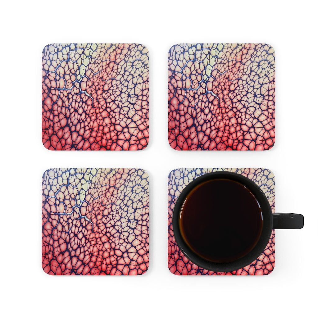 'DNA' Corkwood Coaster Set