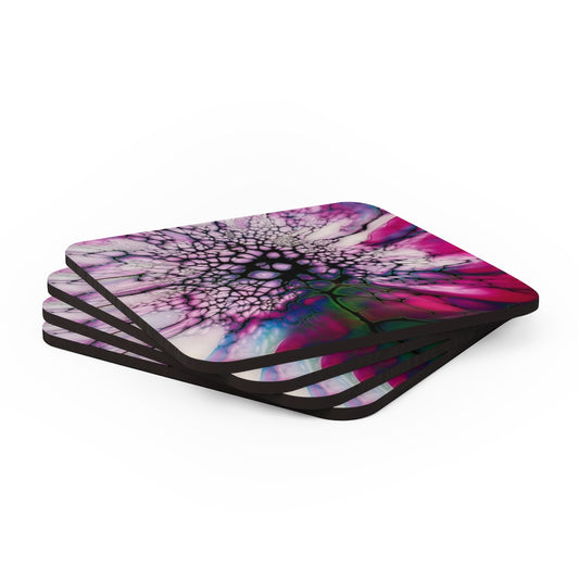 'Nebula' Corkwood Coaster Set